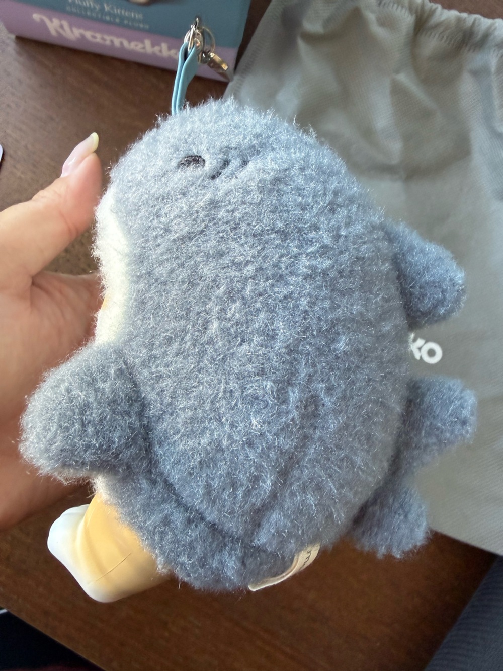 Mofusand Kiramekko Fluffy Kittens Series Plush Pendant Blind Box - Shark - Picture 4 of 16